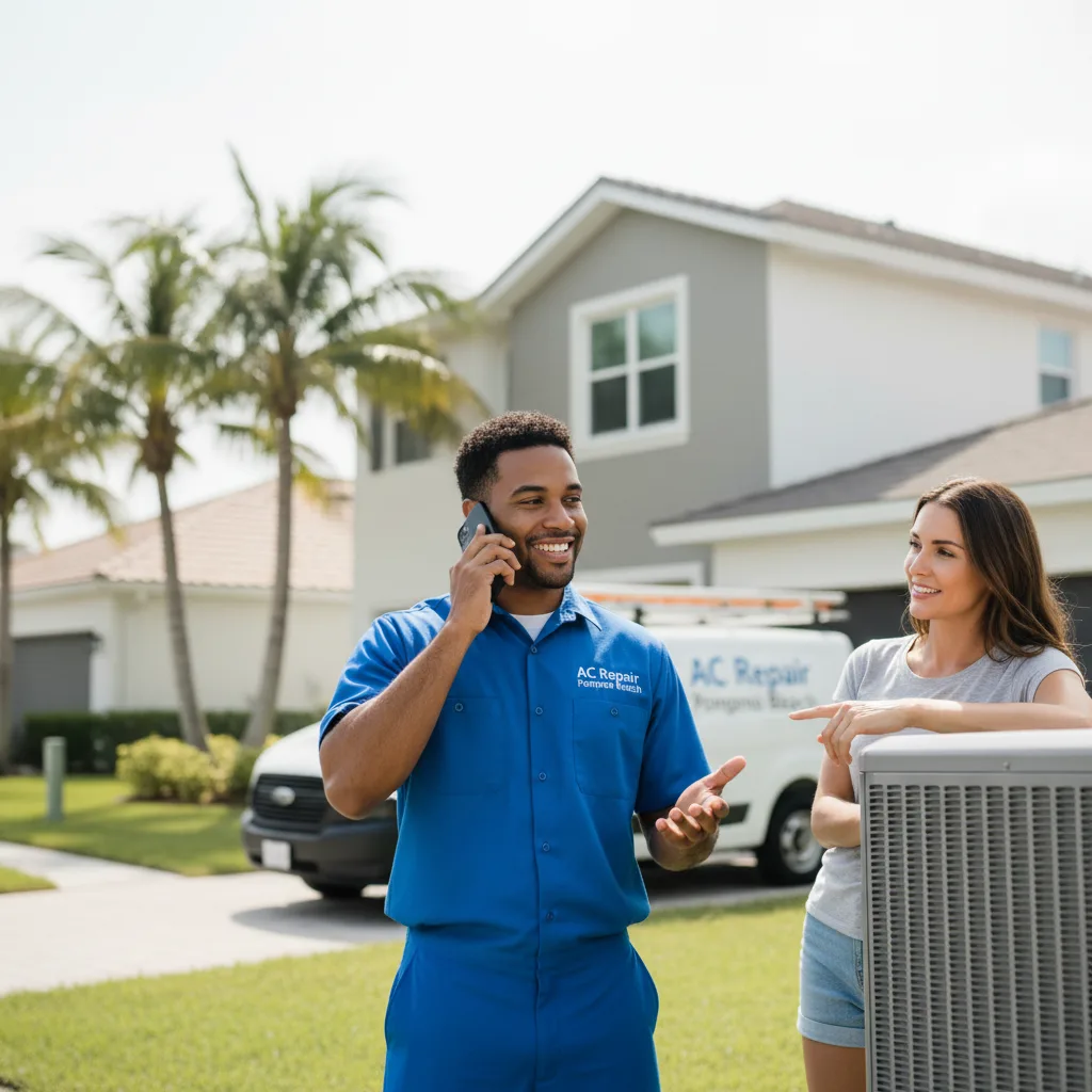 AC Repair Pompano Beach customer support in Toughkenamon